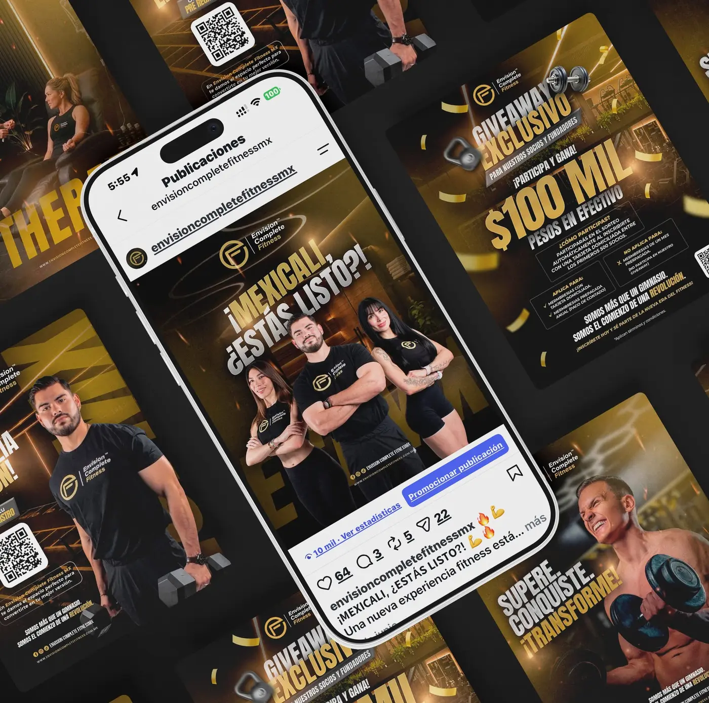 Publicaciones de Instagram para Envision Complete Fitness